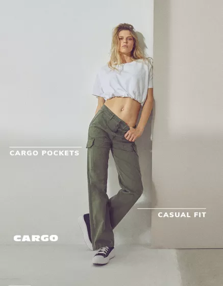 Women's Cargo clearance sale chic and trendy style - Reiko Jeans